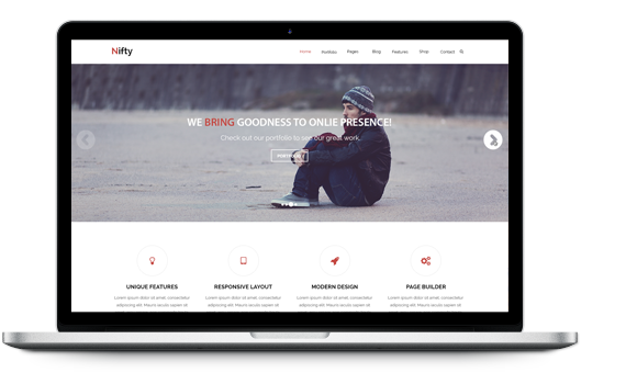 Nifty theme screenshot